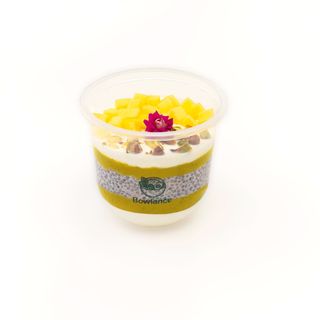 ჩის პუდინგი მანგოთი /Mango chia pudding