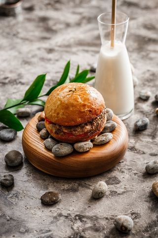 "Крафт бургер" с говядиной.