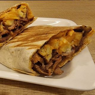 Taco kebab de pollo