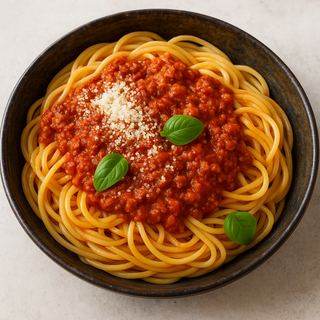 Espaguetis Boloñesa 