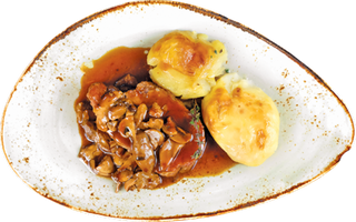 Печен свински врат