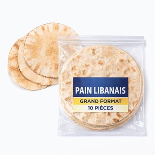 Pain Libanais Grand Format (X10 Pièces)