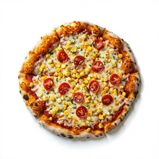 Pizza rossa - mais