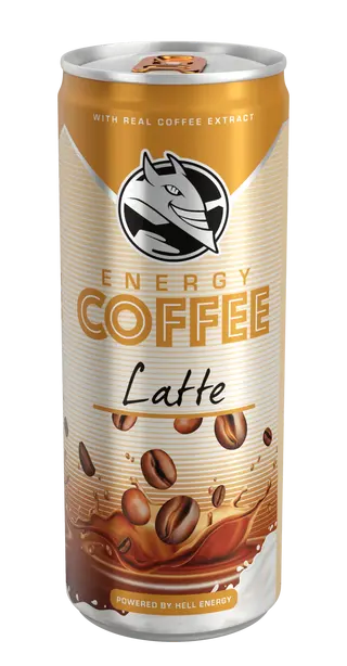 Hell Coffe Latte 0.25l X 6