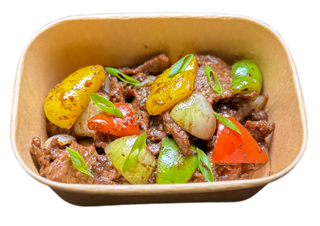 Beef Black Bean Pepper Sauce | Vită in Sos de Fasole Neagră și de Piper