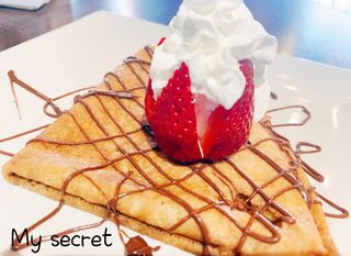 Crepes casero con chocolate