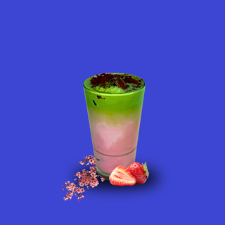 Sakura Strawberry Matcha