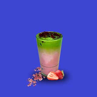Sakura Strawberry Matcha