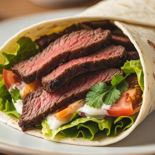 Beef wrap