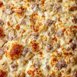 Champignon e salsiccia teglia intera