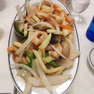 46. Verduras Con Gambas