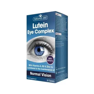 Na Lutein Eye Complex W/10mg Lutein, Bilberry & Alpha Lipoic Cid (Vegan) 90's