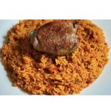 Jollof Rice and Turkey
