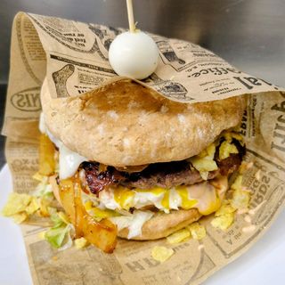 Hamburguesa hawaiana