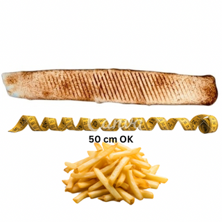 Rollo klasyk z frytkami mega