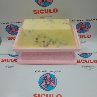 Trancio di cassata gelato  8 PORZIONI