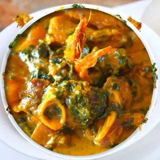 Oha Soup and a protein