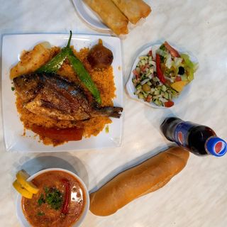 Menu Complet Couscous Daurade