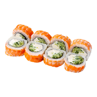 Philadelphia z krewetkami