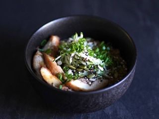 Вівсянка з куркою