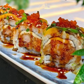 477.uramaki Ebiten mango(8pz)芒果炸虾卷