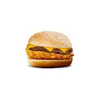 Burger Mixte Plancha (sandwich seul)