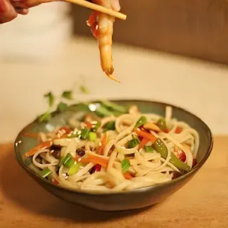 Рисова лапша Удон з морепродуктами (250г)