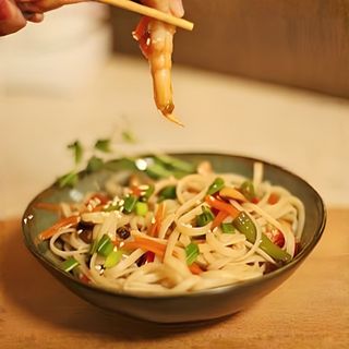Рисова лапша Удон з морепродуктами (250г)