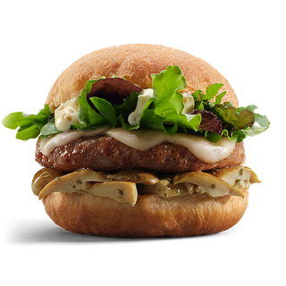 Bomba hamburger ai porcini