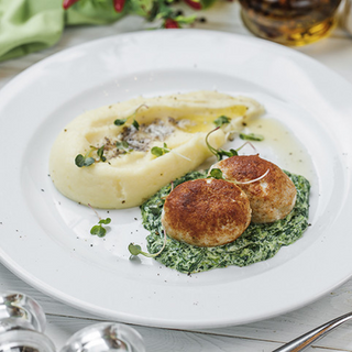 Котлети з індички з картопляним пюре (150/150 г)