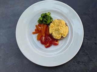 Гречка зі скремблом