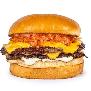 Kimchi Cheese Smash double