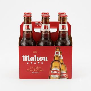 Pack 6 mini Mahou 5 Estrellas 20cl