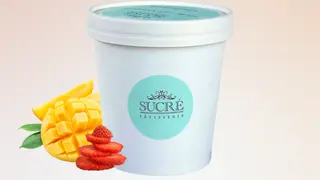 Mango-truskawka
