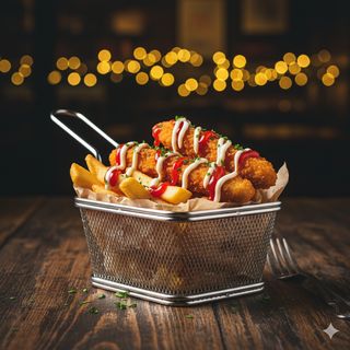 Fingers De Pollo Y Patatas (Ración)