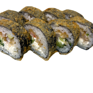 Жареный с креветкой