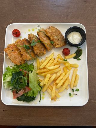 Жареная форель в кляре (350г)