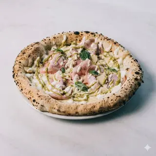 Pizza Especial Mortadella E Pistacchio (28 Cm.)