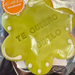 Galleta de fondant   "Te quero abuelo"