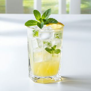 Limonădă cu mentă și ghimbir