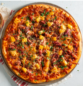 Sweet and Sour Pork Pizza