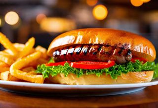 Sandwich Saucisse De Poulet