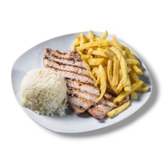 Febras Grelhadas | c/ Arroz & Batata Frita