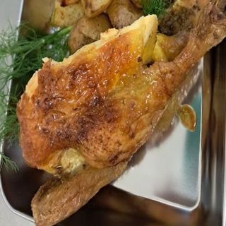 Mezzo pollo ruspante