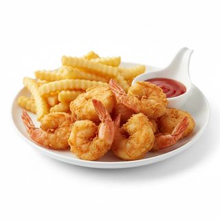 Frittura di gamberi