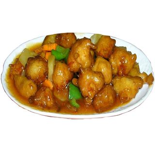 74. Pollo Con Salsa Agridulce