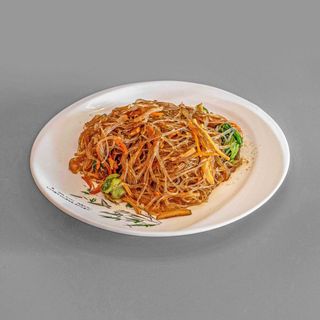 32- Spaghetti di soia con verdure