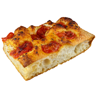 Focaccia con tomate cherry y orégano (1 Porción)