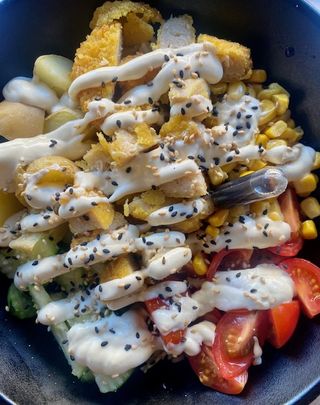 P VEG POLLO CRUNCH GRANDE