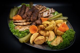 Platou Gratar Cald 4 persoane
